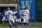 Baseball vs Suffolk  Wheaton College Baseball vs Suffolk University. - (Photo by Keith Nordstrom) : Wheaton, baseball
